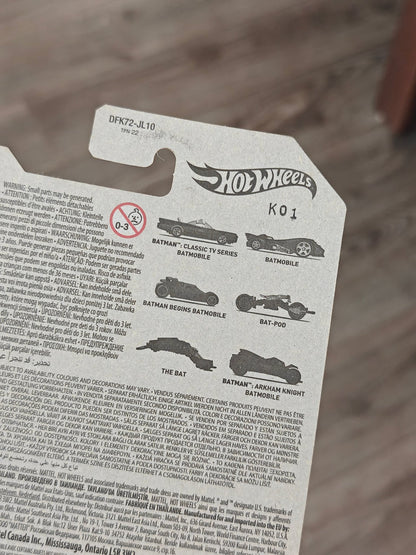 Hot Wheels Batman Arkham Knight Batmobile (Imported) - Kinder Logs