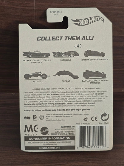 Hot Wheels Batman BAT - POD - The Dark Knight (2014 Imported Card) - Kinder Logs