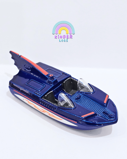 Hot Wheels Batman Batboat (Uncarded) - Kinder Logs