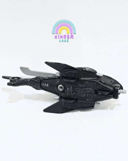 Hot Wheels Batman Batcopter - Black (Used) - Kinder Logs