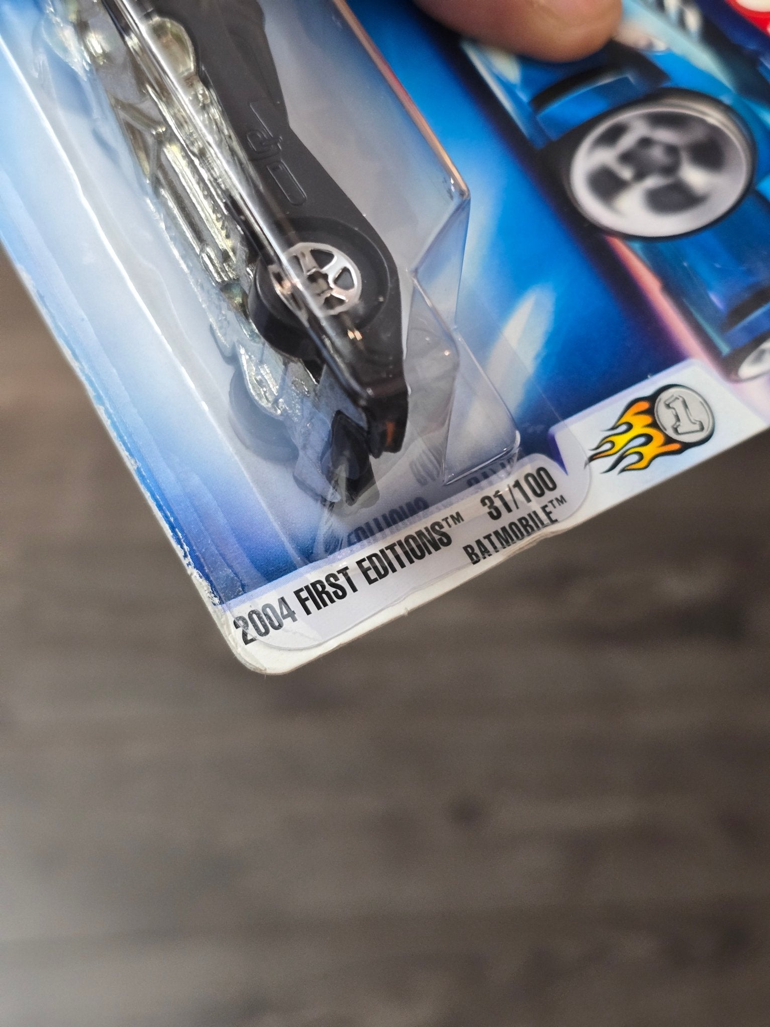 Hot Wheels Batman Batmobile - Collector No. 031 - Kinder Logs