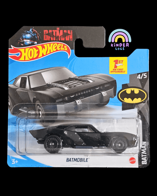 Hot Wheels Batman Batmobile - HW First Appearance - Kinder Logs