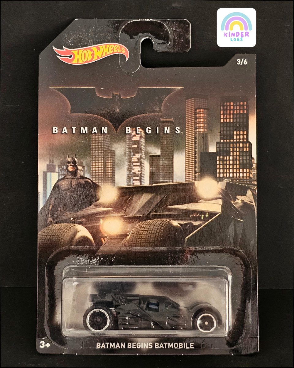 Hot Wheels Batman Begins Batmobile - Kinder Logs