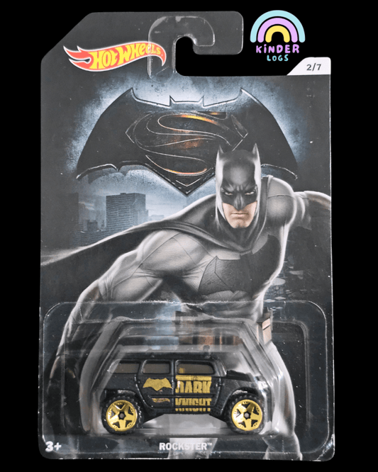 Hot Wheels Batman Dark Knight "Rockster" - Kinder Logs