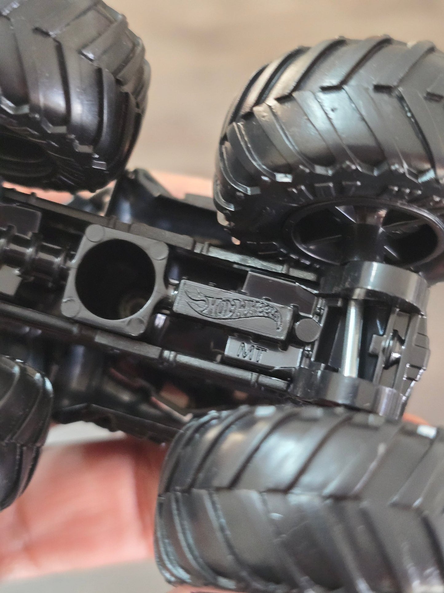 Hot Wheels Batman Monster Truck - Black (Uncarded - New) - Kinder Logs