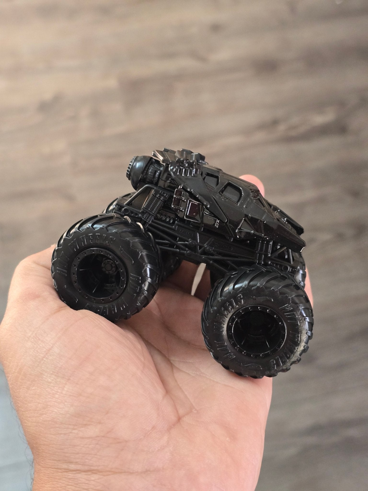Hot Wheels Batman Monster Truck - Black (Uncarded - New) - Kinder Logs