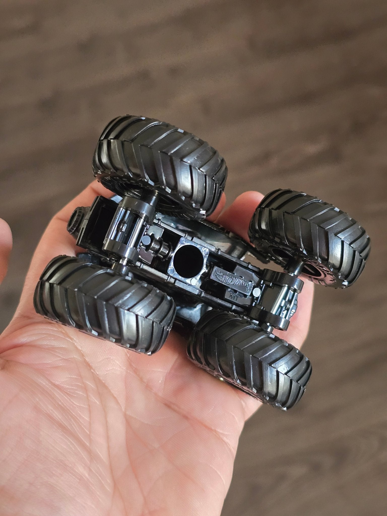 Hot Wheels Batman Monster Truck - Black (Uncarded - New) - Kinder Logs