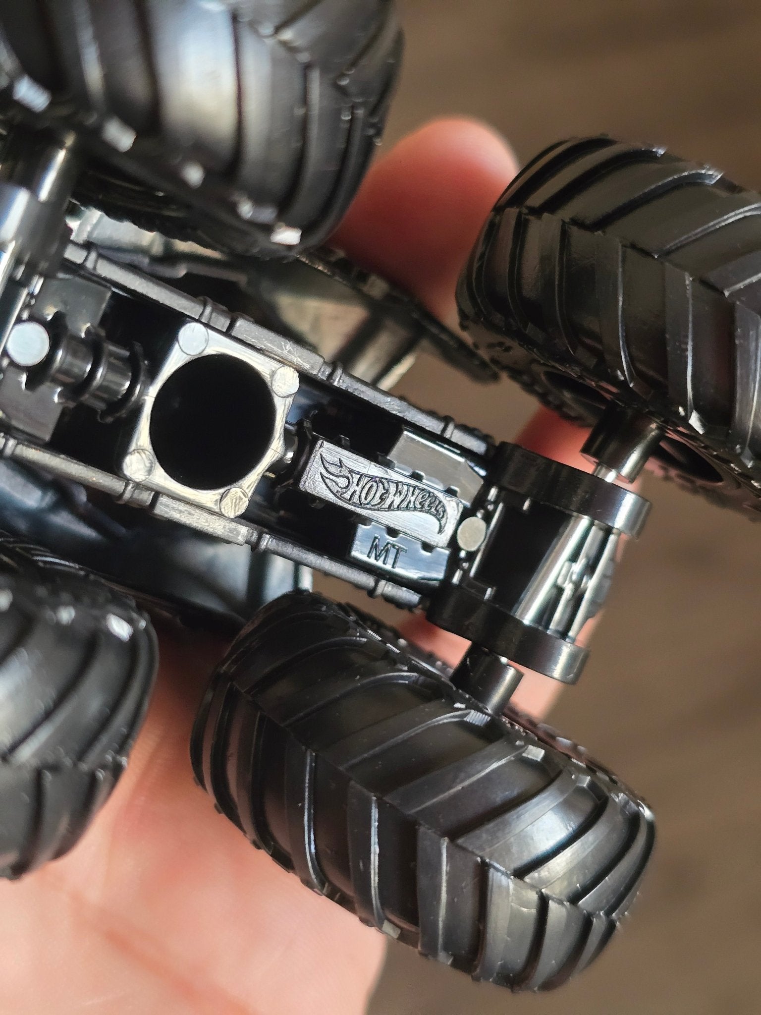 Hot Wheels Batman Monster Truck - Black (Uncarded - New) - Kinder Logs