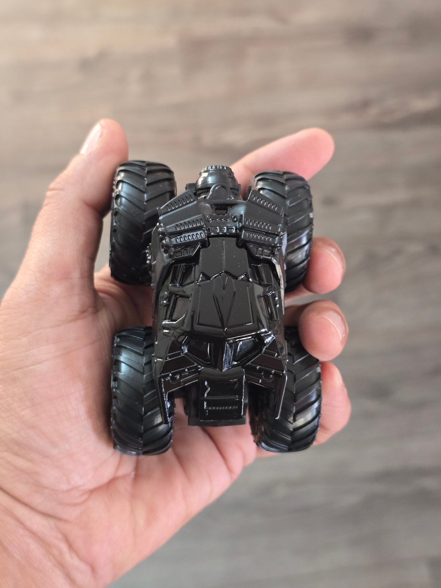Hot Wheels Batman Monster Truck - Black (Uncarded - New) - Kinder Logs