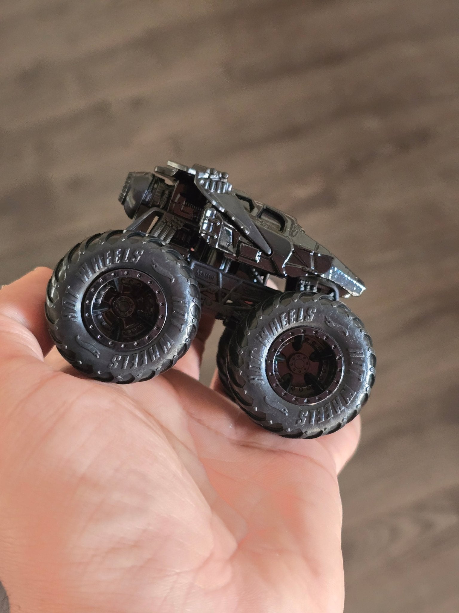 Hot Wheels Batman Monster Truck - Black (Uncarded - New) - Kinder Logs