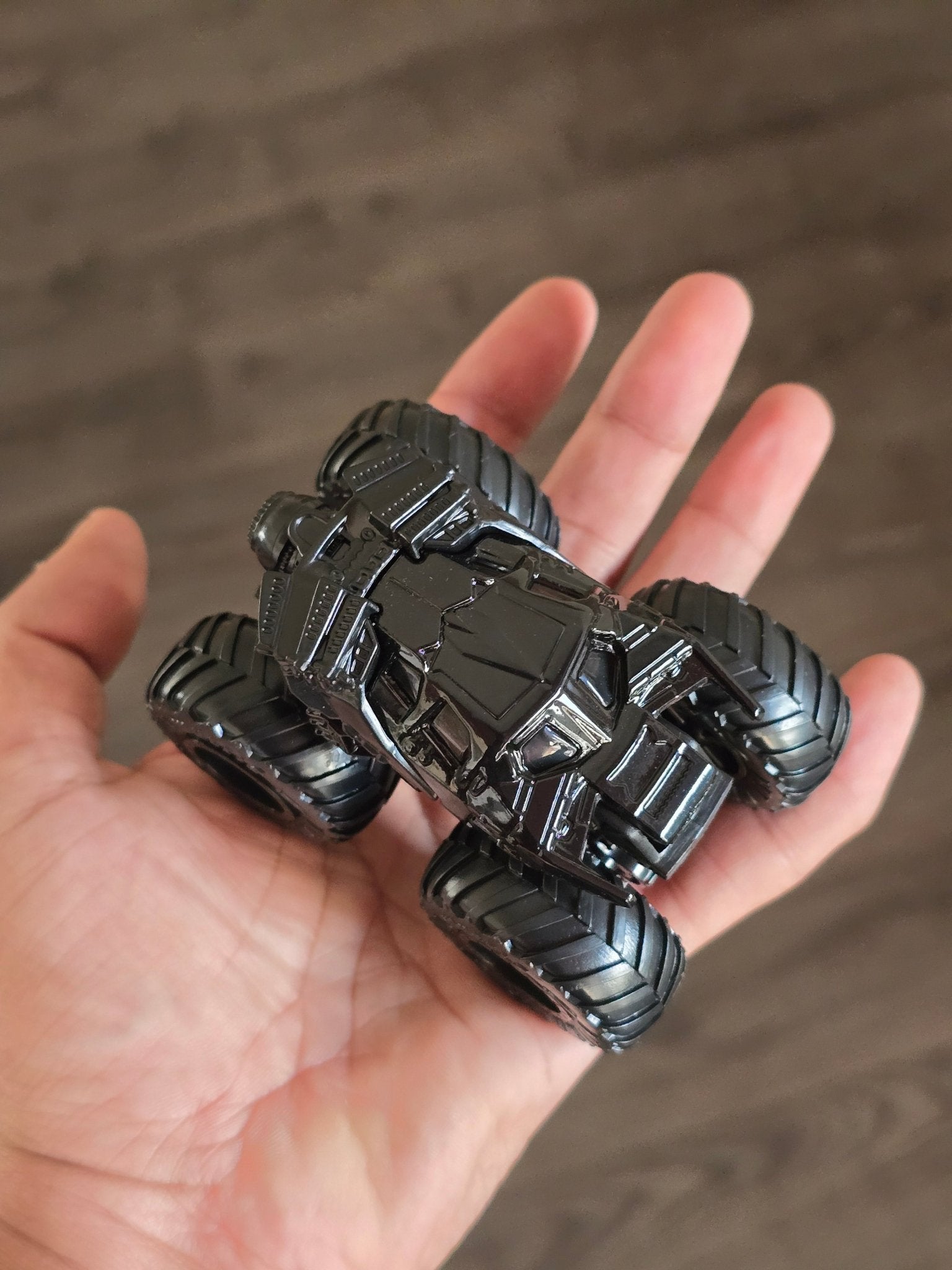 Hot Wheels Batman Monster Truck - Black (Uncarded - New) - Kinder Logs