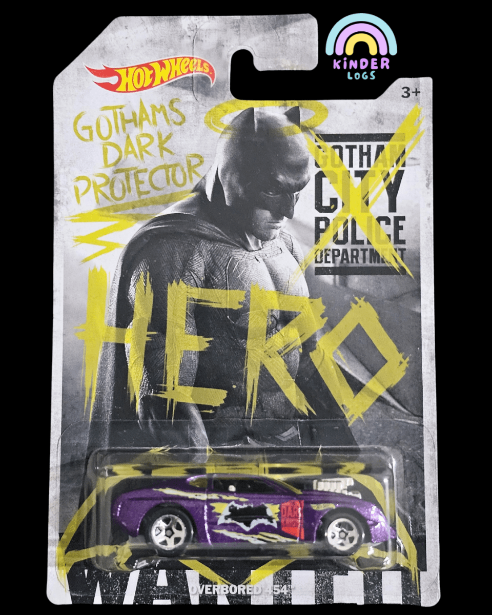 Hot Wheels Batman Overbored 454 - Gothams Dark Protector - Kinder Logs