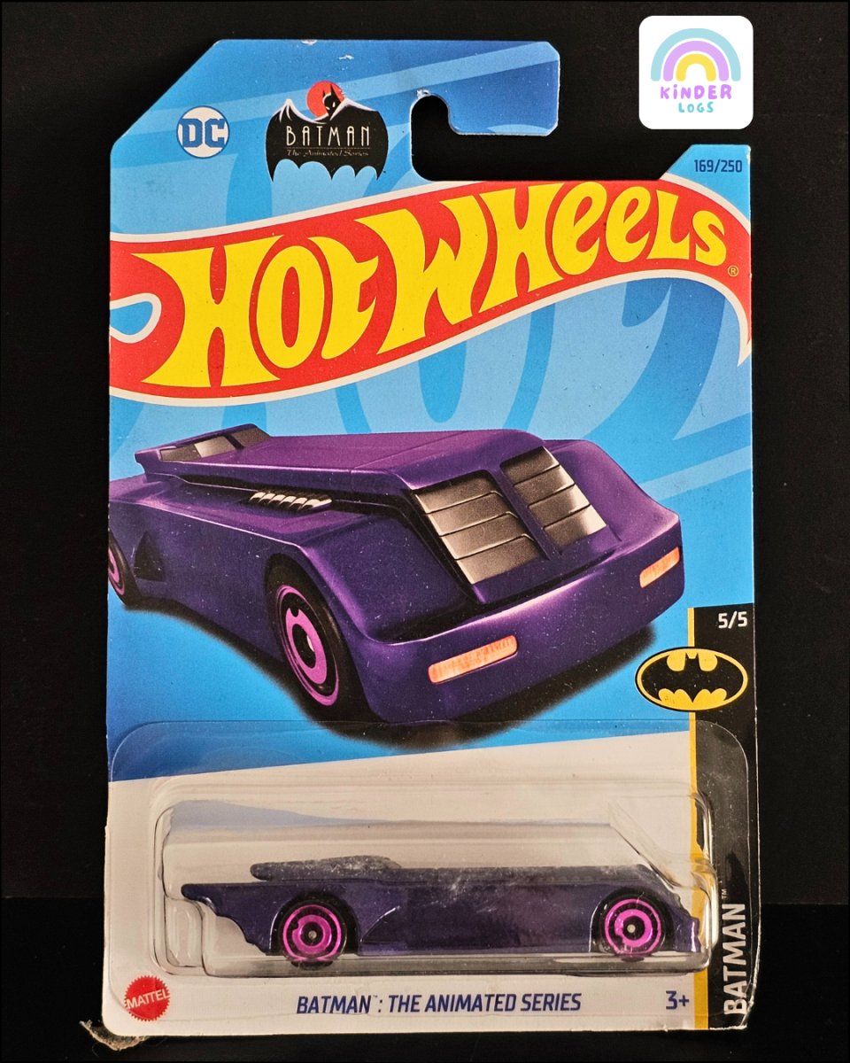 Hot Wheels Batman The Animated Series Car (Purple) - Kinder Logs