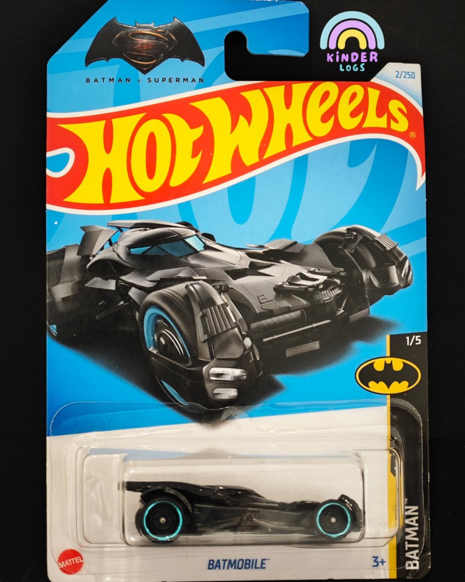 Hot Wheels Batman vs Superman Batmobile - Kinder Logs