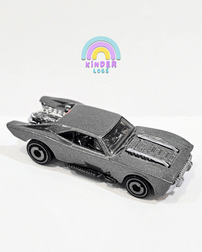 Hot Wheels Batmobile 2026 - Grey (Uncarded - New) - Kinder Logs