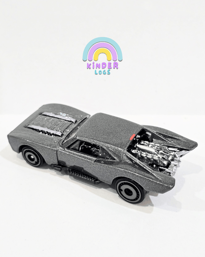 Hot Wheels Batmobile 2026 - Grey (Uncarded - New) - Kinder Logs