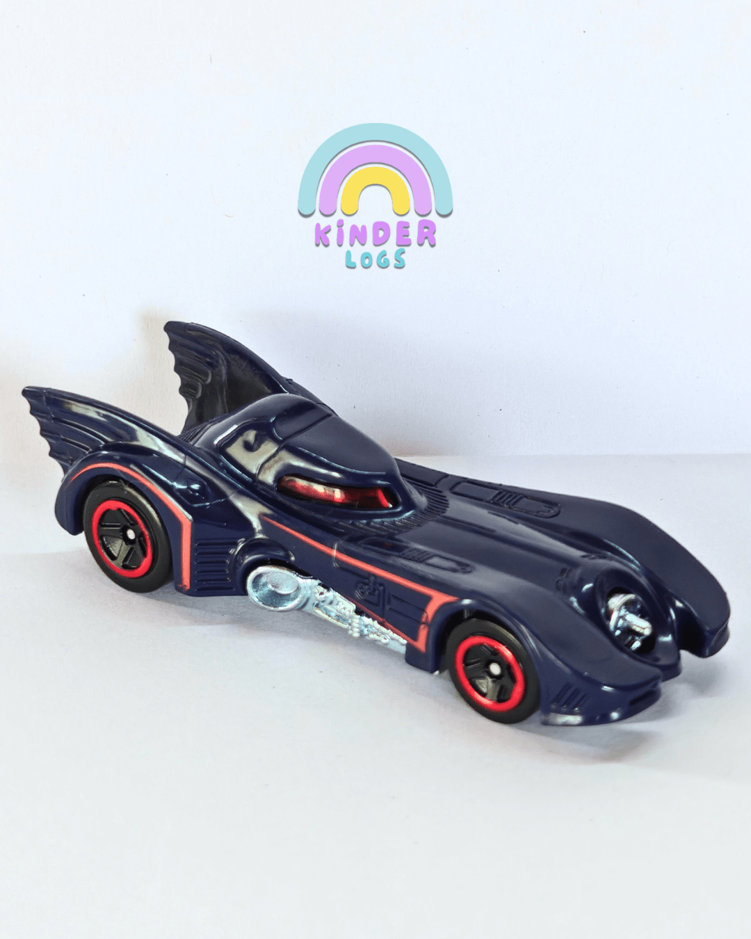Hot Wheels Batmobile - Dark Blue (Uncarded - New) - Kinder Logs