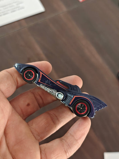 Hot Wheels Batmobile - Dark Blue (Uncarded - New) - Kinder Logs