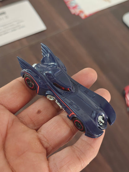 Hot Wheels Batmobile - Dark Blue (Uncarded - New) - Kinder Logs