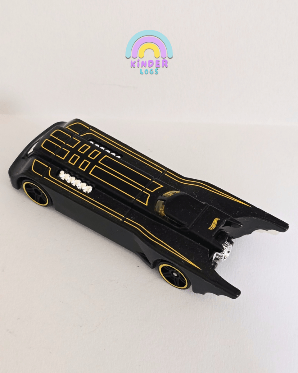 Hot Wheels Batmobile 'The Animated Series' - Black (Uncarded) - Kinder Logs