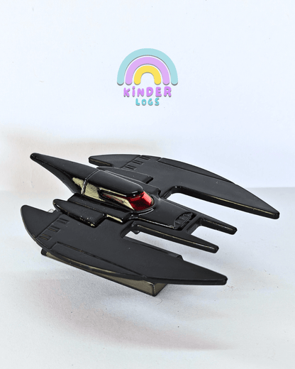 Hot Wheels Batplane - Black (Uncarded - New) - Kinder Logs