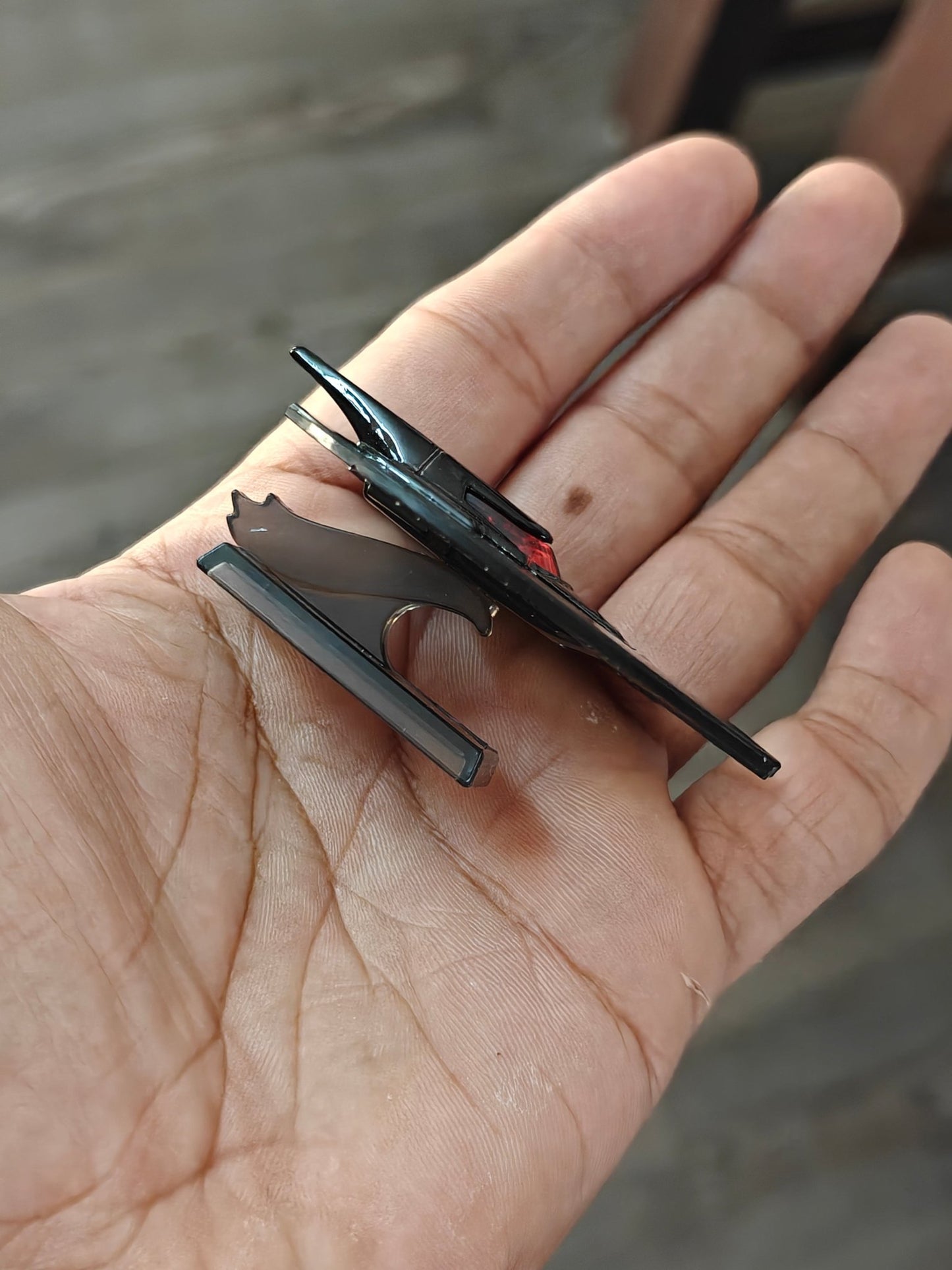 Hot Wheels Batplane - Black (Uncarded - New) - Kinder Logs