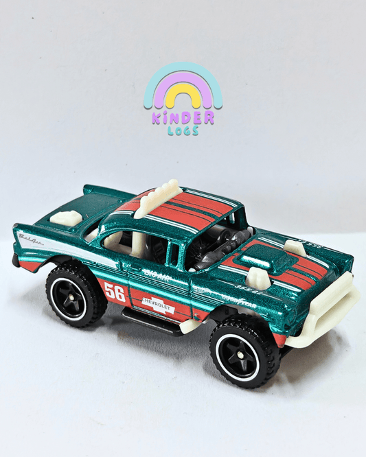 Hot Wheels Big - Air Bel - Air - Turquoise (Uncarded - New) - Kinder Logs