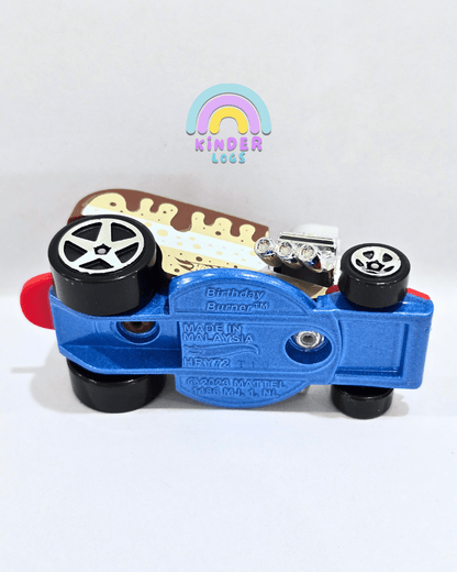 Hot Wheels Birthday Burner - Birthday Cake Car (Uncarded) - Kinder Logs