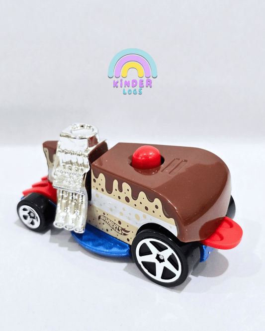 Hot Wheels Birthday Burner - Birthday Cake Car (Uncarded) - Kinder Logs
