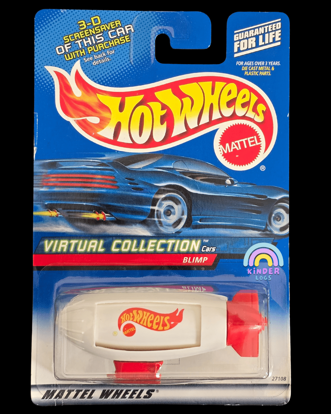 Hot Wheels Blimp - Virtual Collection Cars - Kinder Logs