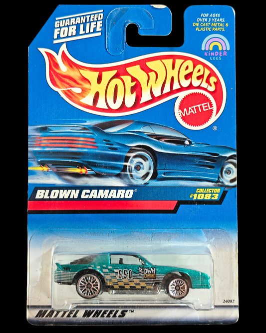 Hot Wheels Blown Camaro - Collector 1083 (Imported) - Kinder Logs