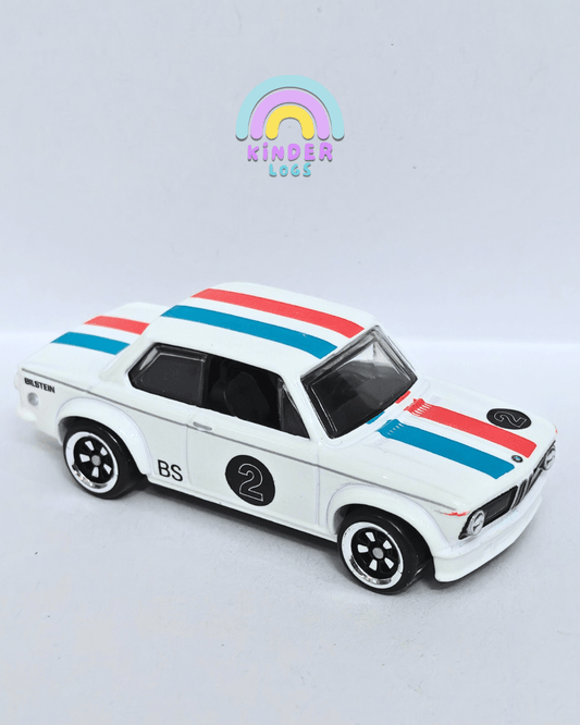 Hot Wheels BMW 2002 - White (Uncarded - New) - Kinder Logs