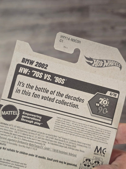 Hot Wheels BMW 2002 - ZAMAC 005 (2025) - Kinder Logs