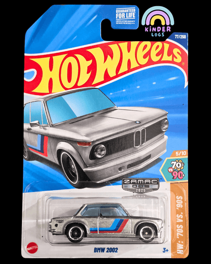 Hot Wheels BMW 2002 - ZAMAC 005 (2025) - Kinder Logs