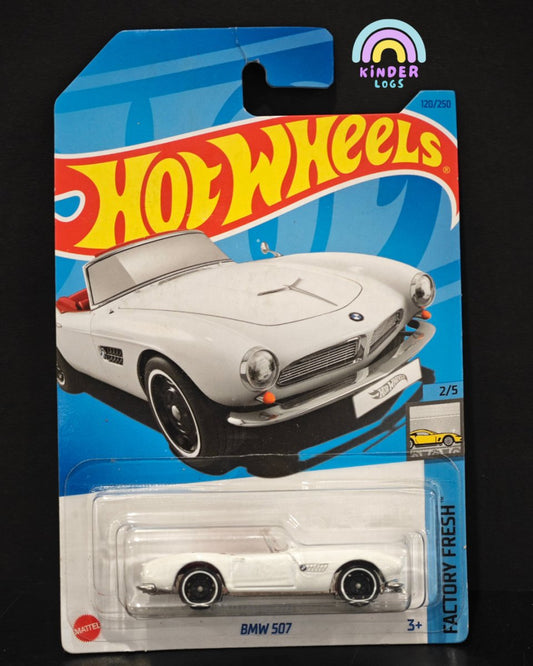 Hot Wheels BMW 507 (White) - Kinder Logs