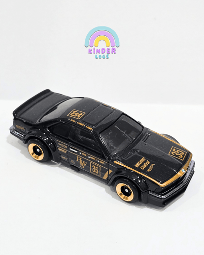 Hot Wheels BMW 635 CSi - Black (Uncarded) - Kinder Logs