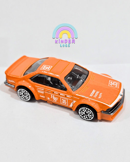 Hot Wheels BMW 635 CSi - Orange (Uncarded - New) - Kinder Logs