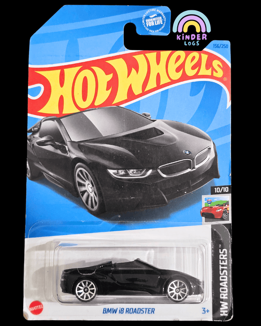 Hot Wheels BMW i8 Roadster - Black (Imported) - Kinder Logs