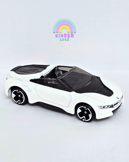Hot Wheels BMW i8 Roadster - Hybrid Speed (Uncarded - New) - Kinder Logs