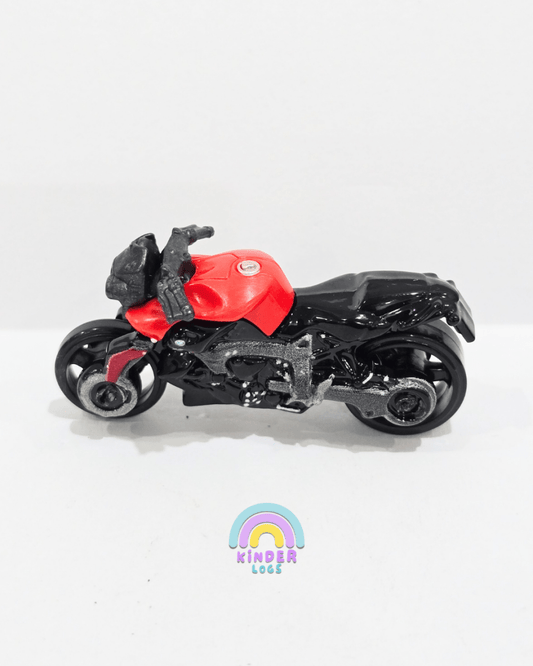 Hot Wheels BMW K1300R - Red (Uncarded) - Kinder Logs