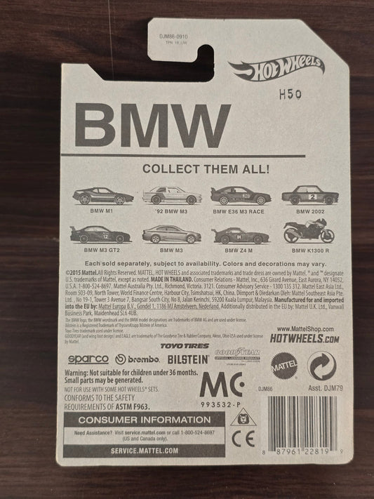 Hot Wheels BMW M1 - Red (2015 Imported Card) - Kinder Logs