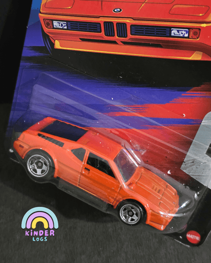 Hot Wheels BMW M1 - Silver Series (Imported) - Kinder Logs