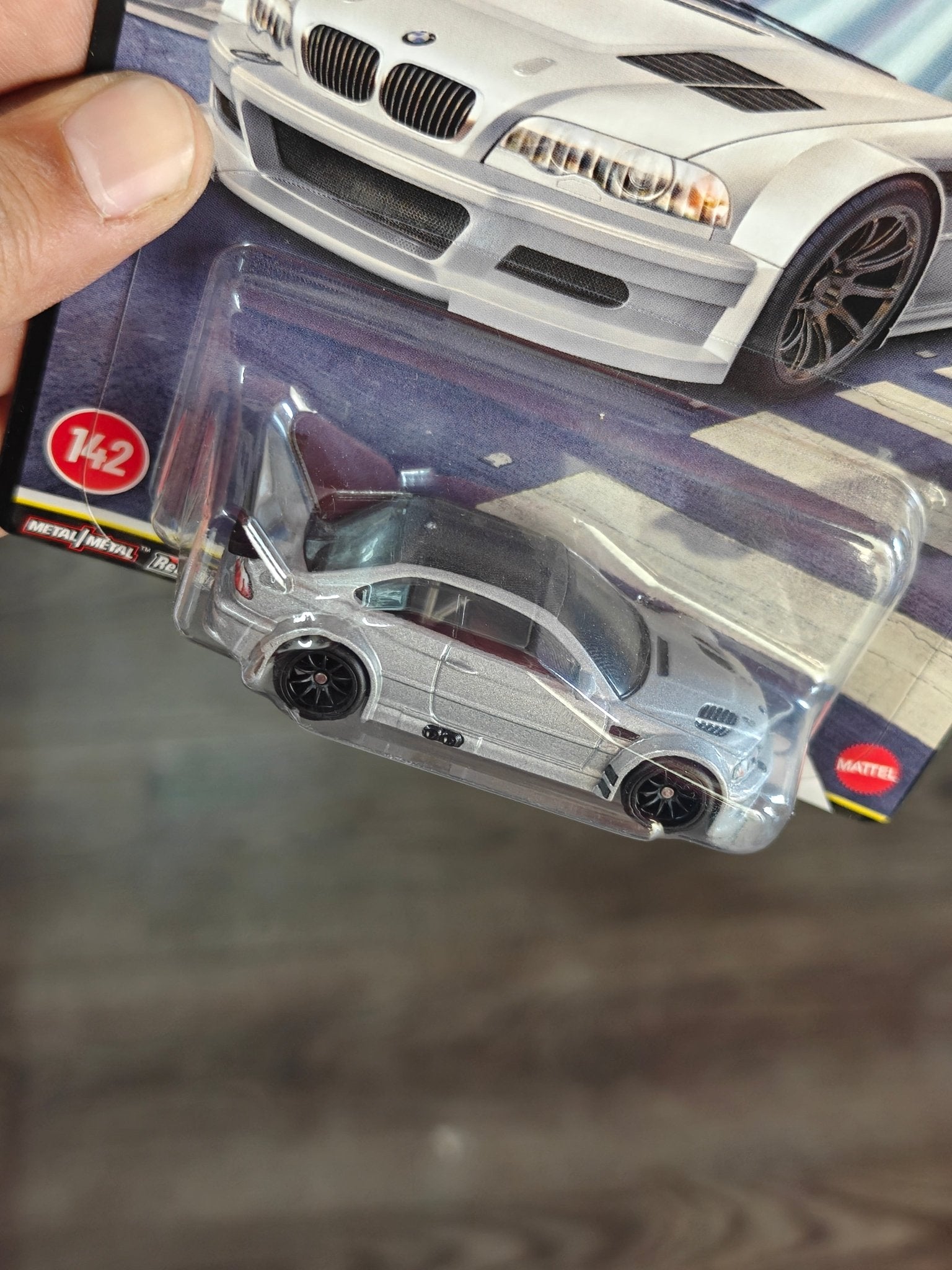 Hot Wheels BMW M3 GTR - Boulevard 142 (Imported) - Kinder Logs