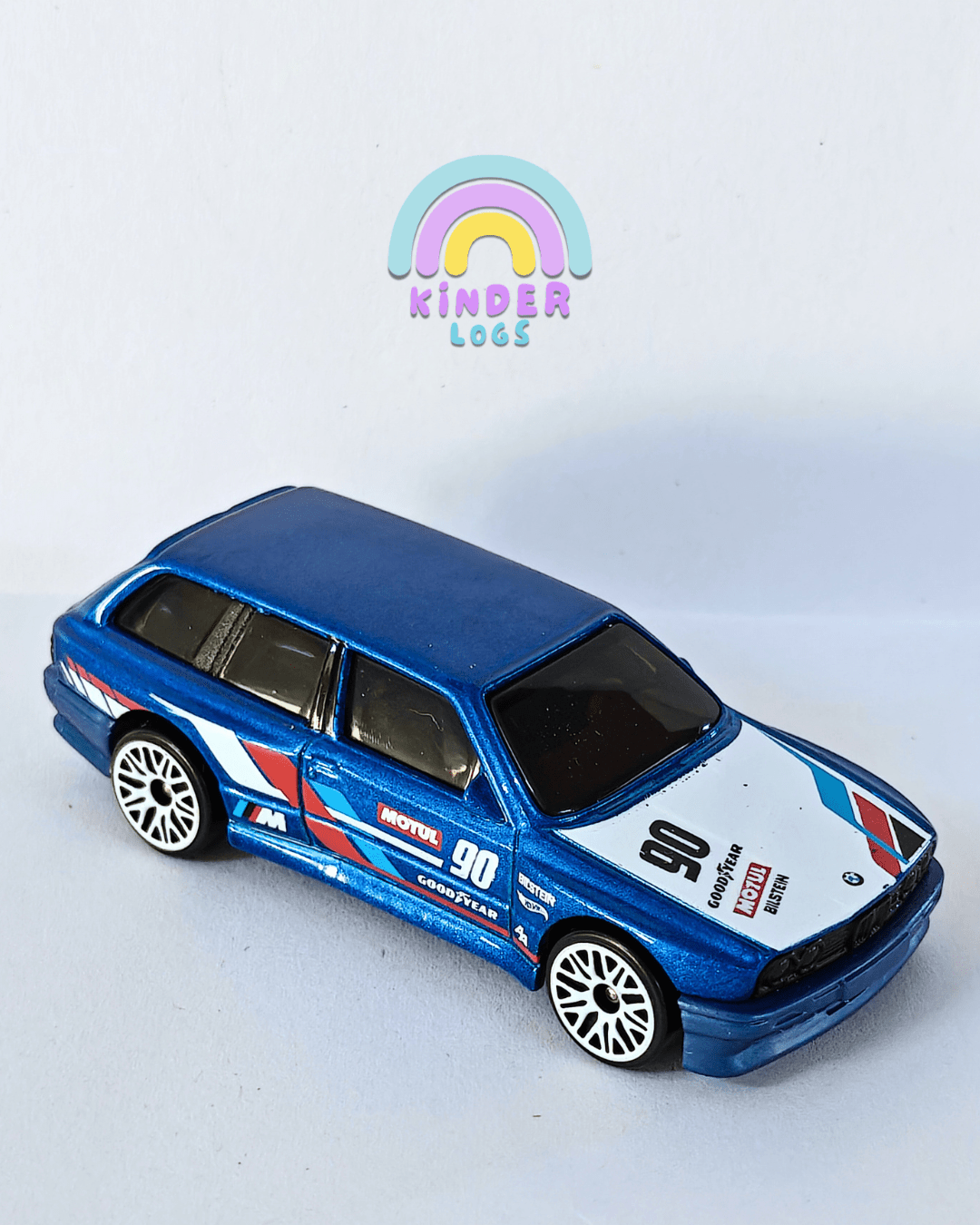 Hot Wheels BMW M3 Wagon - Blue (Uncarded - New) - Kinder Logs