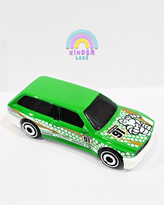 Hot Wheels BMW M3 Wagon - Green (Uncarded - New) - Kinder Logs