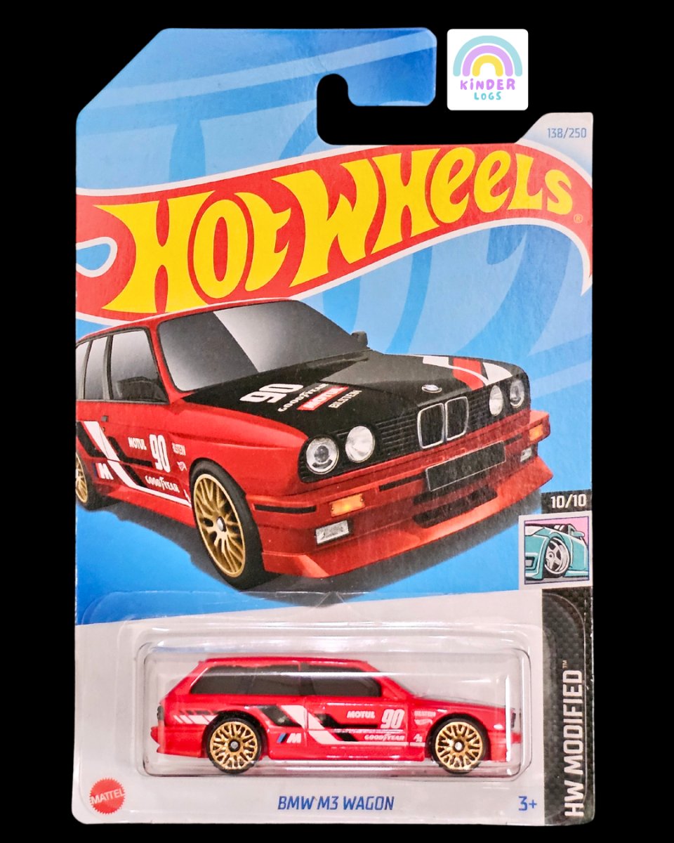 Hot Wheels BMW M3 Wagon - Red Color (N Case) - Kinder Logs