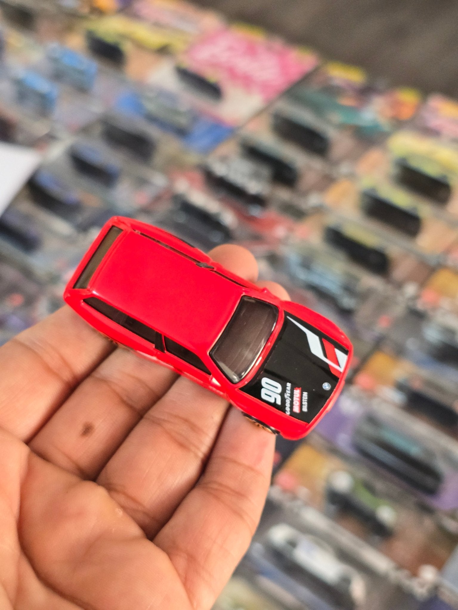 Hot Wheels BMW M3 Wagon - Red (Uncarded) - Kinder Logs
