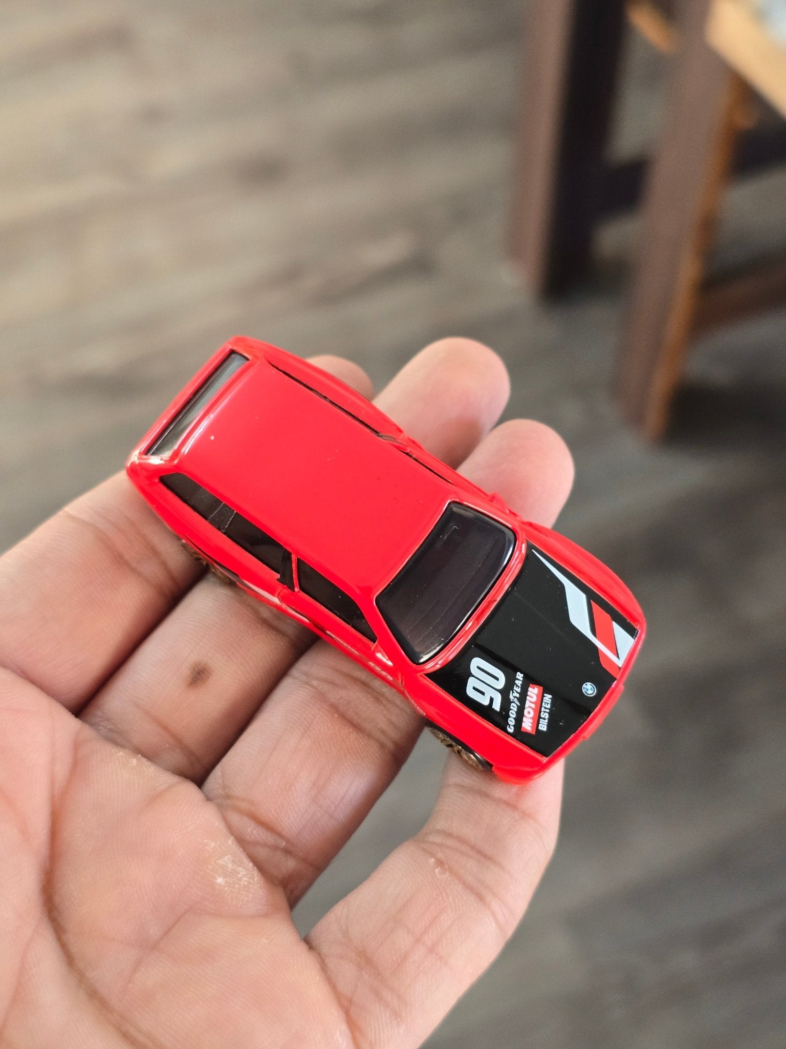 Hot Wheels BMW M3 Wagon - Red (Uncarded - New) - Kinder Logs