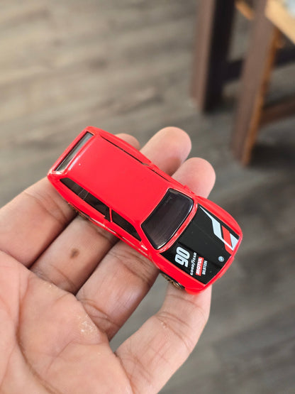 Hot Wheels BMW M3 Wagon - Red (Uncarded - New) - Kinder Logs