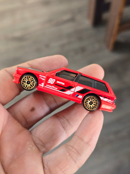 Hot Wheels BMW M3 Wagon - Red (Uncarded - New) - Kinder Logs